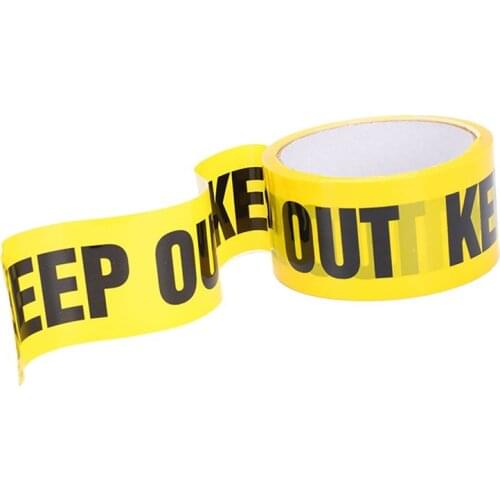 KEEP OUT Barricades Tape 25 m Construction site packing to secure place pickup