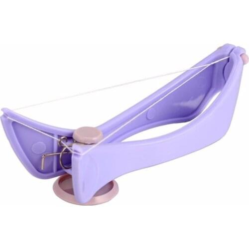 Women Facial Hair Remover Spring Threading Epilator Face Defeatherer DIY Makeup Beauty Tool For Cheeks Eyebrow Hair Removal Tool