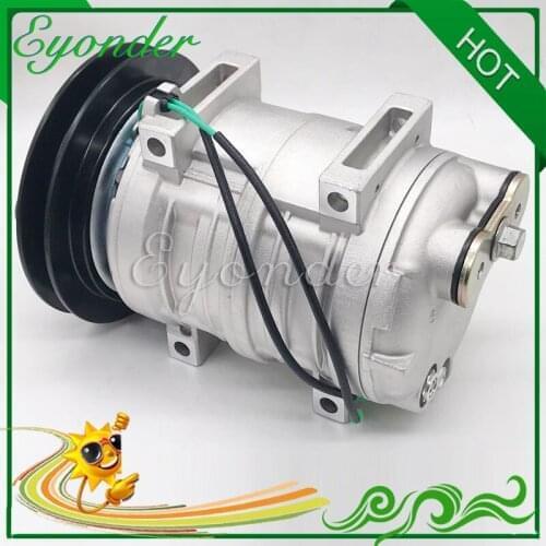 AirCon A/C AC Air Conditioning Compressor Cooling Pump for Heavy Duty TM21HD TM21 TM-21 Heavy Duty Compressor for Truck Bus