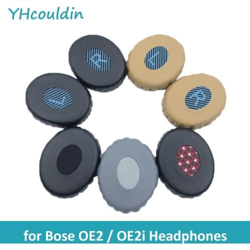 YHcouldin Ear Pads Fits for Bose OE2 and OE2i On Ear Headphones Leatherette Ear Cushions Memory Foam Replacement Earpads Cover
