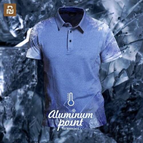 Outdoor quick-drying clothes POLO shirt mens sports lapel light thin stretch short sleeve technology t-shirt for xiaomi youpin