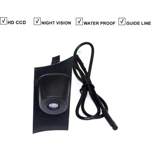 CCD HD Car Front View Camera For Buick Regal 2013 Vehicle Camera Night Vision Waterproof Parking Kit Wide Angle Logo Embedded