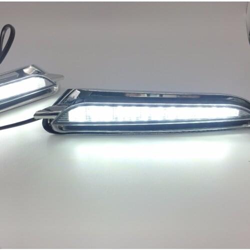 LYQ 2PCS/set LED DRL car daylight Daytime Running Lights for Buick Encore Opel Mokka 2012 2013 2014 2015