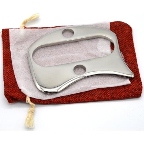 Stainless Steel Gua Sha Board Body Massage Tool Guasha Board For Acupuncture Scraping Massage Tool