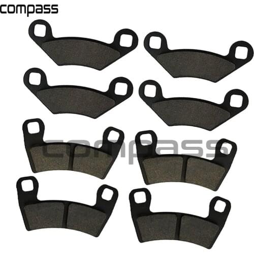 Motorcycle Front and Rear Brake Pads for POLARIS 800 Ranger RZR S EFI 2009-2013