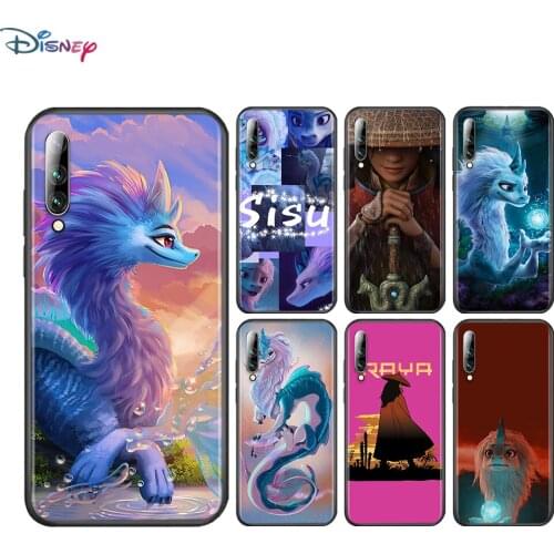Raya and The Last Dragon For Samsung Galaxy A90 A80 A70 S A60 A50S A30 S A40 S A2 A20E A20 S A10S A10 E Black Soft Phone Case