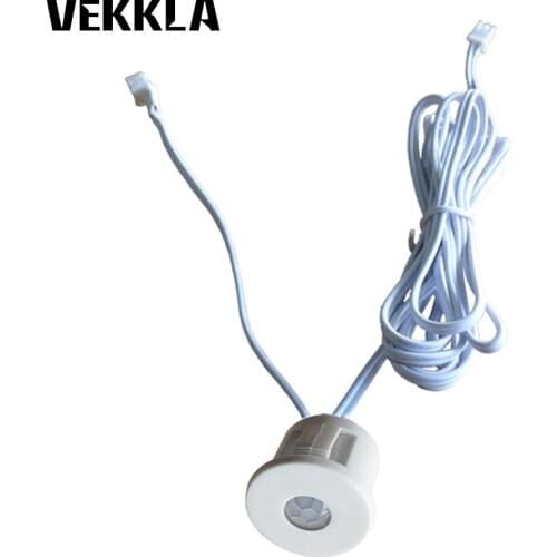 12V LED PIR Infrared Body Motion Automatic On Off Sensor Switch LED Strip Light Home Corridor Mini Sensor Switch 2A LP-2016