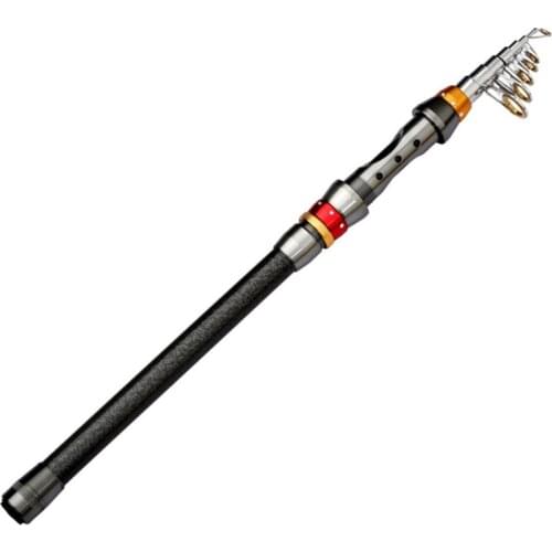 2021 Telescopic Spinning Fishing Rod Fishing Pole for Travel Saltwater Freshwater 1.5M-3.6M