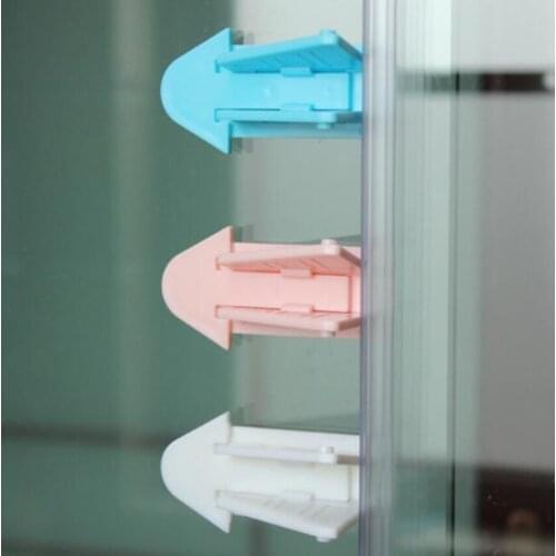 Baby Safety Lock for Sliding Door Window Children Protection Lock Drawer Cabinet Door Wardrobe Anti-pinch Wings Kids Safety Lock