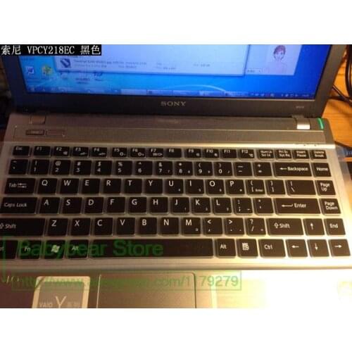For Sony VAIO SZ AR VPC Y NW FW EA EG EK S E High quality Silicone keyboard cover Protector