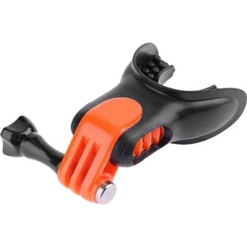 Teeth Braces Holder Mouth Mount with Floaty for GoPro Hero SJCAM Surfing Diving Ski Camera Accessories
