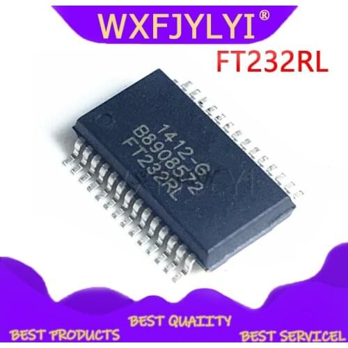 2pcs/lot FT232RL FT232 SSOP28