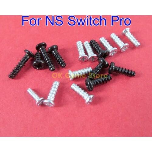 30sets/lot For Nintendo Switch Pro NS Joy Con Console Controller metal cross Full Set Screws Mount Game Accessories