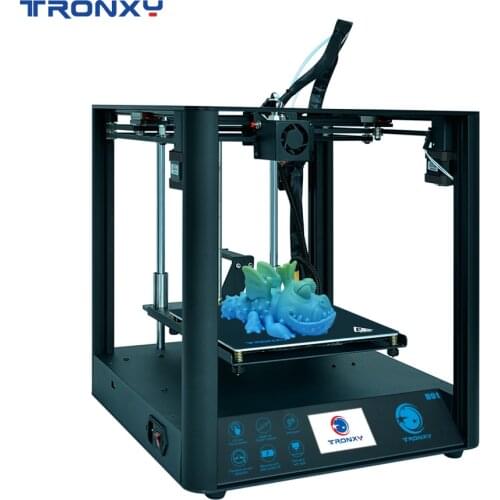 2020 Best Tronxy D01 3D Printer With Industrial Linear Guide and Titan Extruder CoreXY Structure Printing FLEXIBLE Filament