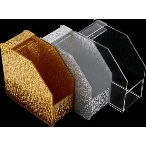 Nail Accessories Acrylic Nail Art Form Dispenser Holder Silver/Transparent/Gold