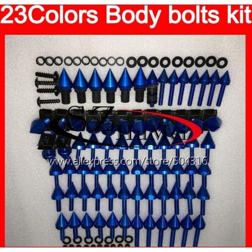 Fairing bolts full screw kit For HONDA CBR250RR 88 89 MC19 CBR250 RR CBR 250RR CBR 250 RR 1988 1989 Windscreen bolt screws Nuts