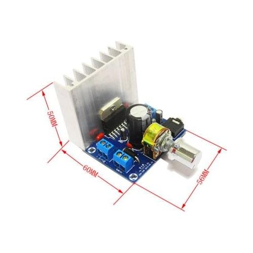 1PCS DC 12V 35W+35W 20Hz-20KHz TDA7377 Dual Channel Amplifier Board S