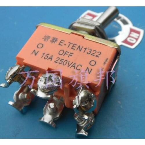 E-TEN1322 6P 3T toggle switch / rocker switch 15A 250VAC