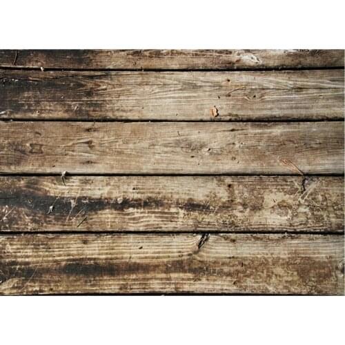 Planks Backdrop Black and Brown Wooden Board Party Photography Background Holiday Celebration Photo Booth Studio Decor
