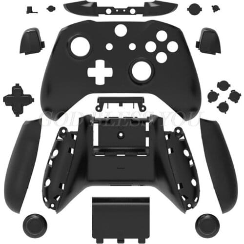 Shell For Xbox One Slim Replacement Full Shell And Buttons Mod Kit Matte Controller Custom Cover Housing For Xbox One S Slim