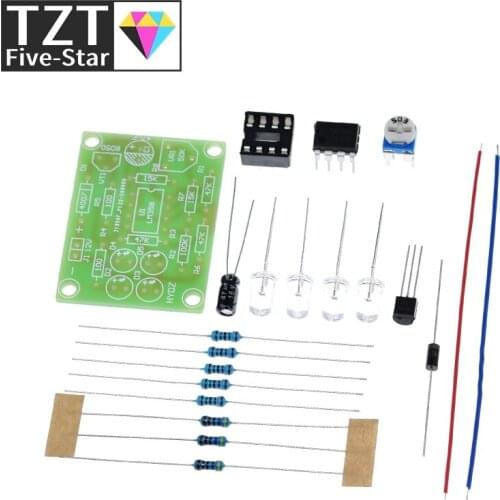 LM358 LED Breathing Light Kit Electronic Production Suite Electronic Kits DIY Parts Breath Light DIY Kit PCB laboratory