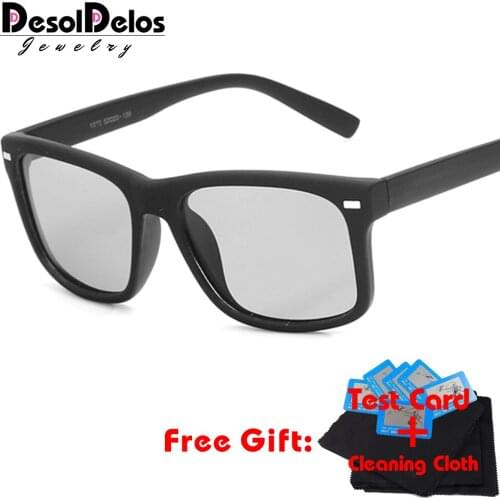 Ultralight Discolored sunglasses men polarized Photochromic Professional driving Sun Glasses men oculos de sol masculino DD