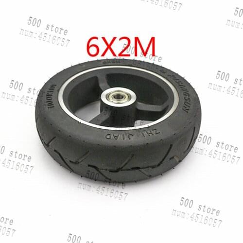 Free shipping 6X2 tyre 6 Inch Scooter Tire with hub Tube Set Electric Scooter Wheel Chair Truck Electric Scooter Pneumatic