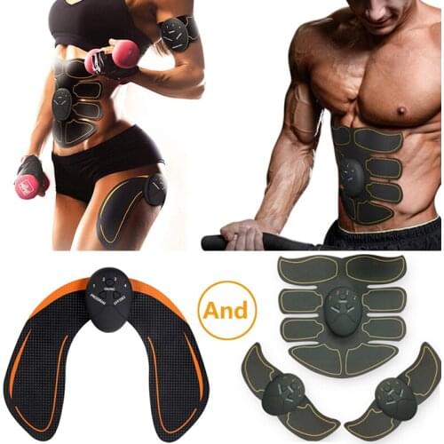 Muscle Stimulator ABS Hip Trainer EMS Abdominal Belt Electrostimulator Muscular Exercise Home Gym Equipment Electrostimulation