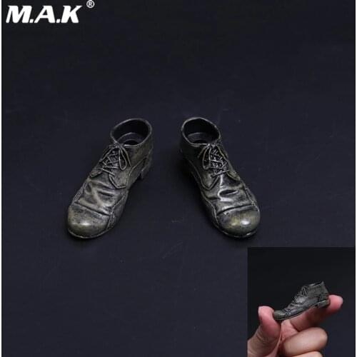 In Stock 1/6 Scale Male Joker Bat Leather Shoes Socks Fit For 12" Figure Action Model Doll Body Accessory In Stock
