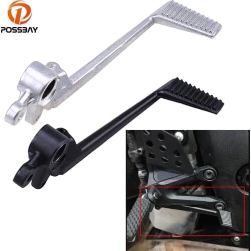 POSSBAY Motorcycle Folding Rear Brake Foot Pedal Lever Shift Motorbike Aluminum For Honda CBR 1000 RR 2004 2005 2006 2007 Pedals