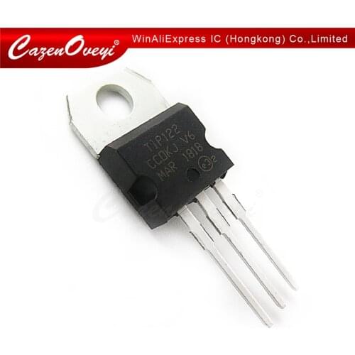10pcs/lot TIP122 Triode Transistor Darlington tube In Stock