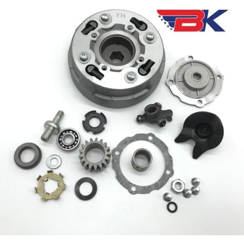 17T 17 Teeth Complete Assy Quad 110 AUTO Clutch Semi Automatic Only 110cc 125cc Chinese ATV XR Z50 CT70 CRF50 TRX 50 70