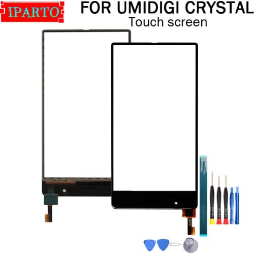 5.5 inch UMIDIGI CRYSTAL Touch Screen Glass 100% Guarantee Original Digitizer Glass Panel Touch Replacement For UMIDIGI CRYSTAL