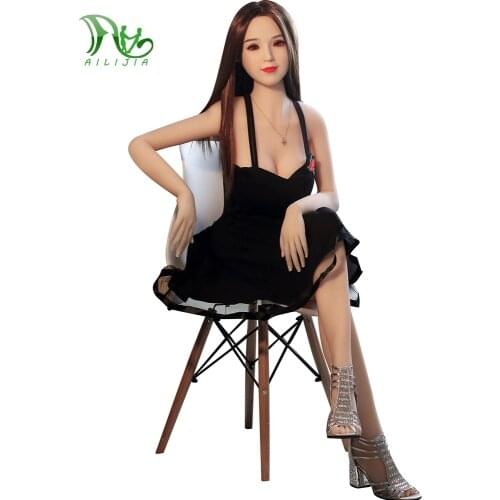 AILIJIA 158cm TPE Sex Doll Lifelike Adult Love Dolls with Flexible Metal Skeleton Oral Anal Vaginal 3 Holes Lifelike Sex Toys