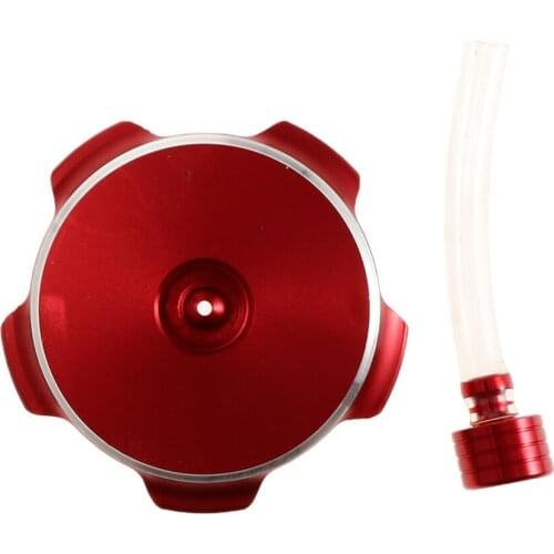 CNC Aluminum Fuel Gas Tank Cap Cover & Breather Vent for 50/70/90/110cc ATV Quad Go-Kart