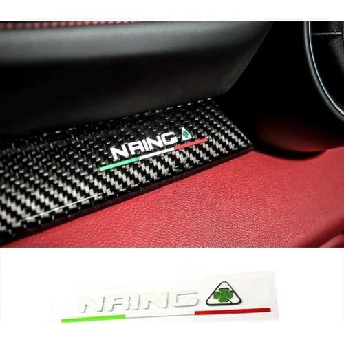 Car sticker interior decoration sticker For Alfa Romeo Giulia Stelvio Car interior decoration Accessories