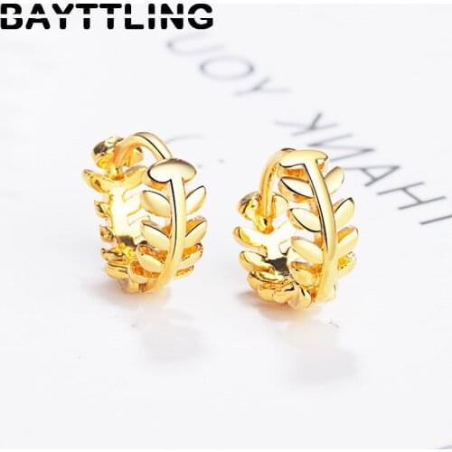 BAYTTLING Women's Gold Earrings