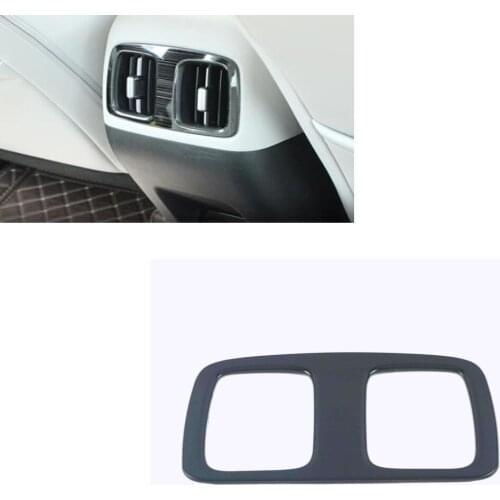 For Hyundai Tucson NX4 2021 2022 Car Accessories Car Rear Seat Air Conditioning Vent Cover Trim Sticker Decoration Panel Frame
