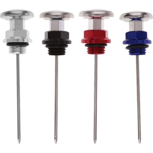 Motorcycle Oil Tank Dipstick with Temperature Gauge for 110cc 125cc Dirt Pit Bike