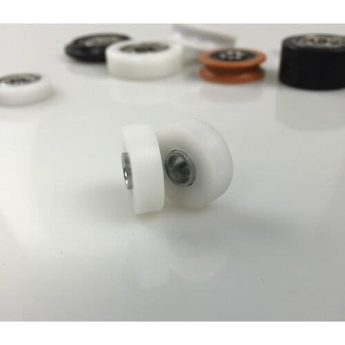 10PCS 6x19x6 Low friction coefficient POM POM miniature plastic bags plastic nylon pulley bearing