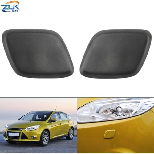 ZUK Front Bumper Headlight Washer Nozzle Cover For FORD FOCUS MK3 2012 2013 2014 Base Color