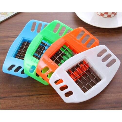 Stainless Kitchen creative Vegetable potato slices cutter tool Potato Cutting Fries Tool Kitchen AccessoriesChips Making Tool