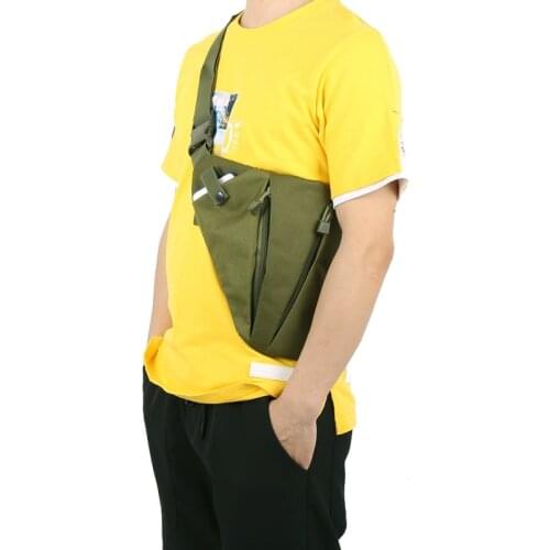 Invisible Waist Bag Military Fan Tactical One-shoulder Bag Left and Right Gun Pockets for Outdoor Hunting Sports Casual Backpack