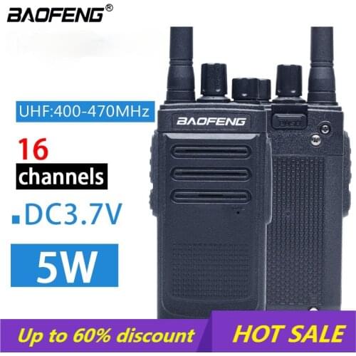 OPPXUN For Baofeng C6 Ham Transmitter UHF 400-470MHZ 8W Portable Walkie Talkie for Hotel Bank Store Super Market Two Way Radio