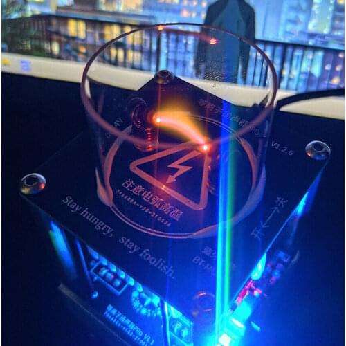 Plasma speaker Plasma speaker Tesla coil Plasma arc Bluetooth speaker