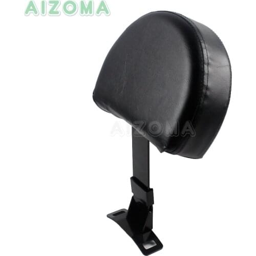 Motorcycle Driver Rider Backrest Adjustable Rear Seat Back Pad For Harley Touring Electra Glide Tri-Glide Ultra Classic All