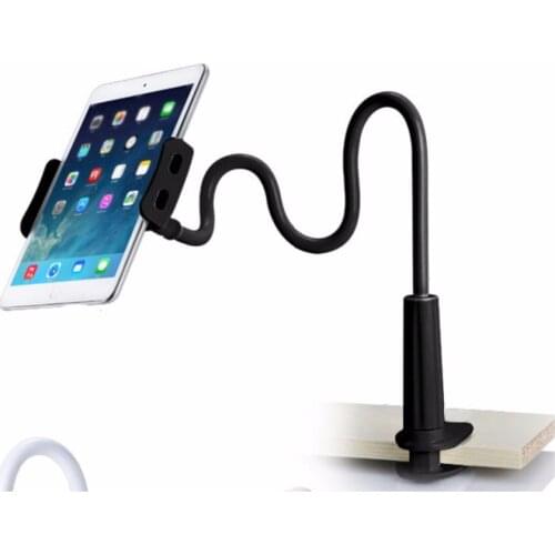 Tinhofire Black/White 360 Rotating Flexible lazy 75cm Long Arm Tablet PC Holder Stand Mount Bracket For 3.5-10.5inch Ipad Tablet
