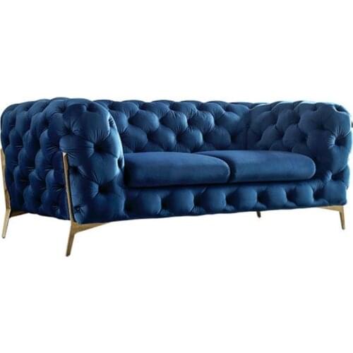 U-BEST Luxury furniture sectional sofa 2 seat couch living room sofa,new model luxury tufted loveseat sofa