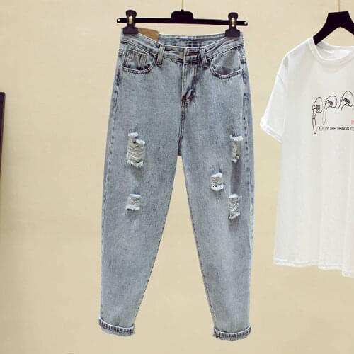 Va1002 2019 new autumn winter women fashion casual Denim Pants womens clothing high waisted jeans skinny