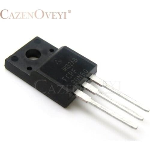 10pcs/lot FCPF20N60 FCPF20N60C 20N60C3 P20NM60FP 20N60 TO-220F In Stock